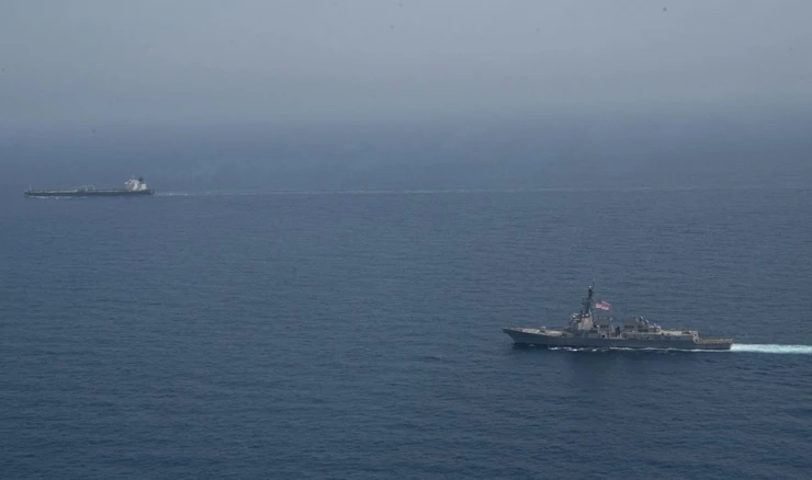 SAD presreo još jedan brod na Bliskom istoku